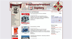 Desktop Screenshot of kfv-segeberg.org